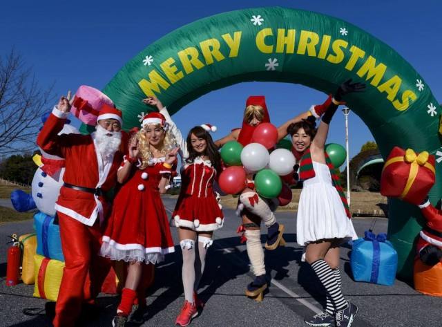 Праздничный забег Tokio Santa Run