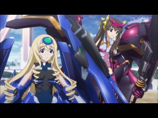 Необъятные небеса / IS: Infinite Stratos 05 серия [Sad_Kit]