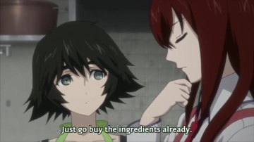 01. Готовка / Врата Штейна. Великая мудрость когнитивного компьютера ONA / Steins;Gate Soumei Eichi no Cognitive C