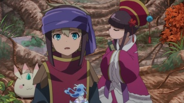 05. Красная звезда зла и сияющий правитель высшего пламени | Merc Storia: Mukiryoku no Shounen to Bin no Naka no Shoujo